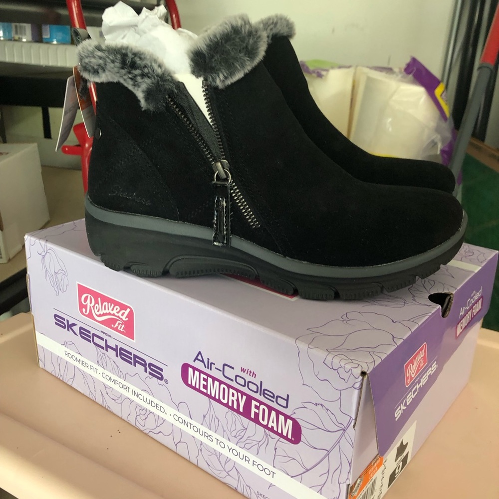 Skecher’s Zip Bootie